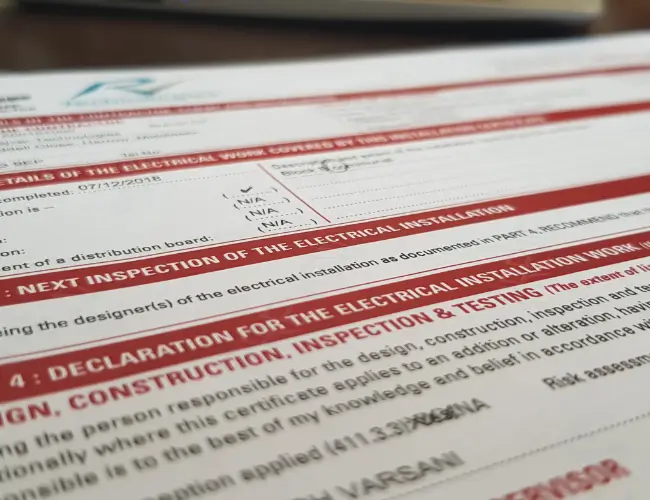 Testing Certificate Provided by Rajvar