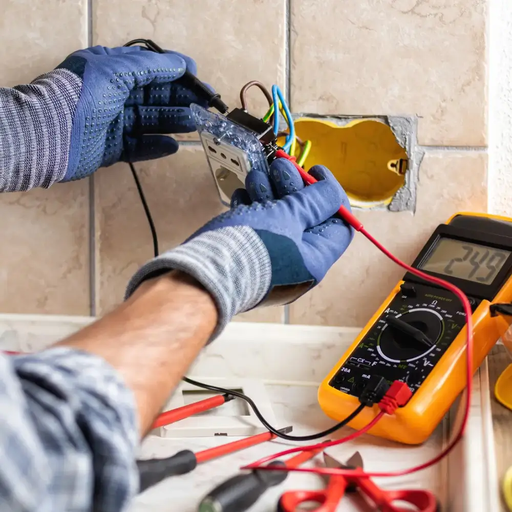 Pat Testing image for Home page of Rajvar Technologies.